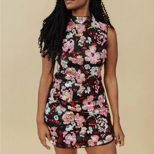 NWT Starburst Sequin Mini Dress